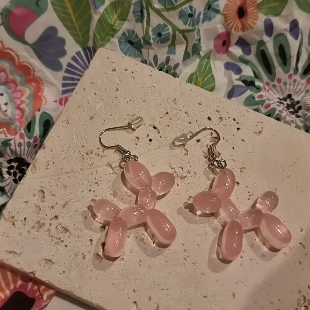DOLLS KILL Balloon Dog Acrylic Earrings 2/$20 | NWOT